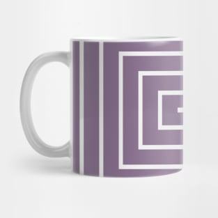 Purple Rectangle Mug